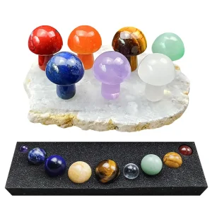 Solar System Planet Model Children Toys Astronomy Science Planetary Teaching Aids Mineral Ball Mushroom Model Gifts Science Toys