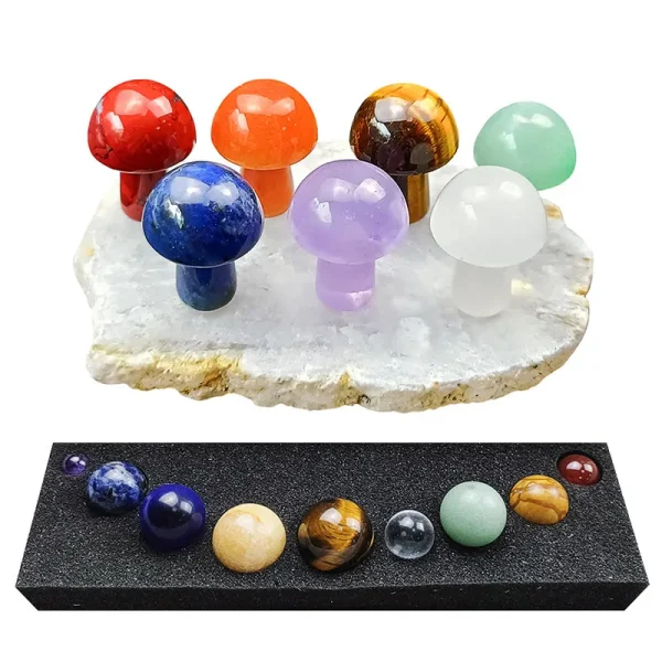 Solar System Planet Model Children Toys Astronomy Science Planetary Teaching Aids Mineral Ball Mushroom Model Gifts Science Toys