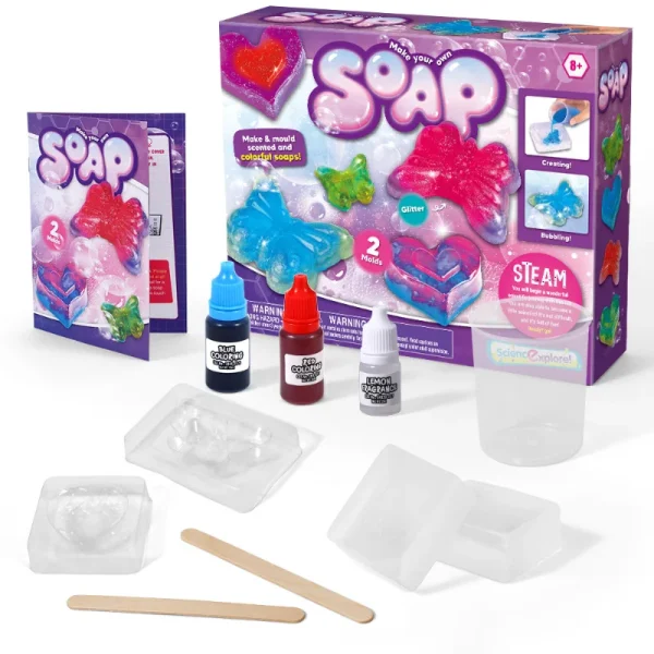 Children Magic Science Experiment Kit Handmade DIY Soap STEAM Educational Teaching Aids Primary School Student Toys Kids Gift - Image 4
