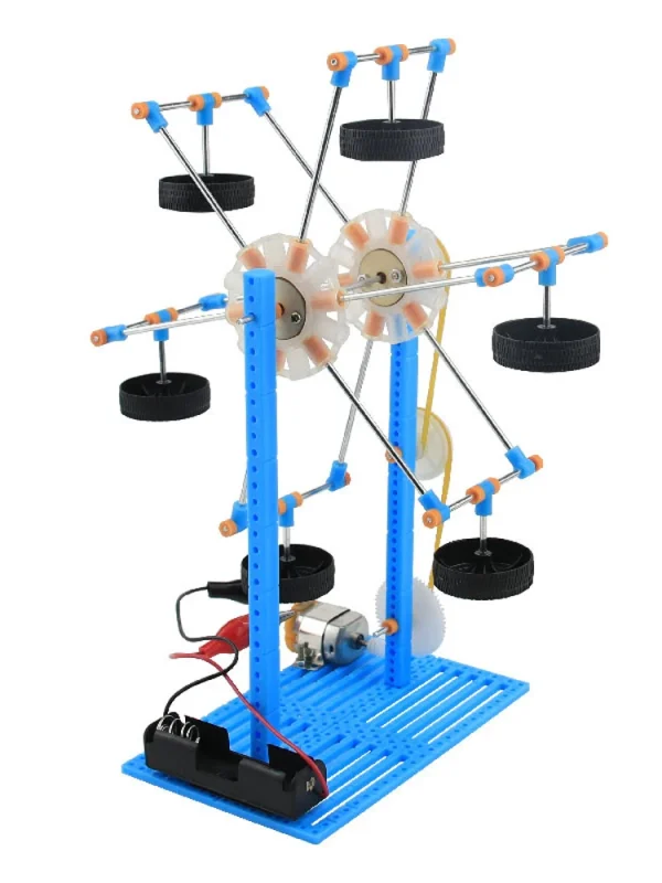 Kids Science Toy Technology Gadget Physics STEM Kit Electric Ferris Wheel Educational Toys for Children DIY Craft Toy - Image 2